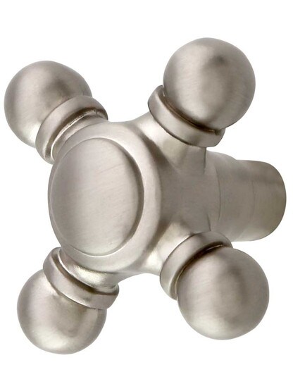Fuller Cabinet Knob - 1 5/6 inch Diameter in Stainless Steel.